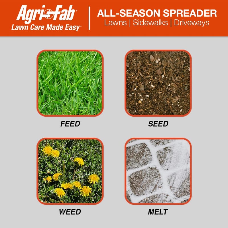 Agri-Fab 45-0530-131, 85 lb. Tow Broadcast Spreader,Black/Orange - Image 5
