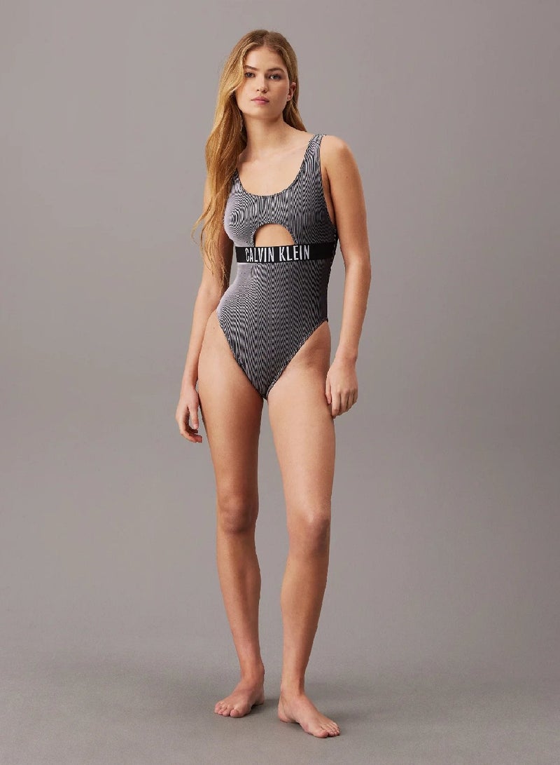CALVIN KLEIN Cut Out Swimsuit - Intense Power - Image 4