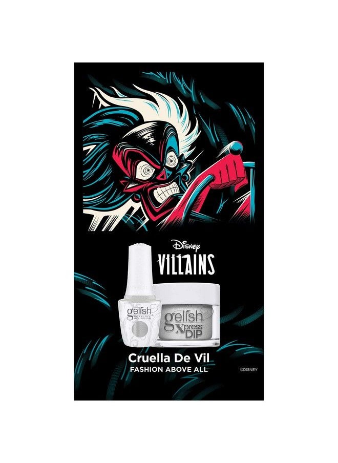 Gelish "Fashion Above All Disney Villains Silver Metallic  - Image 4