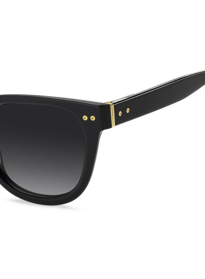 TOMMY HILFIGER TH 86/S Sunglasses Black Round - Image 4