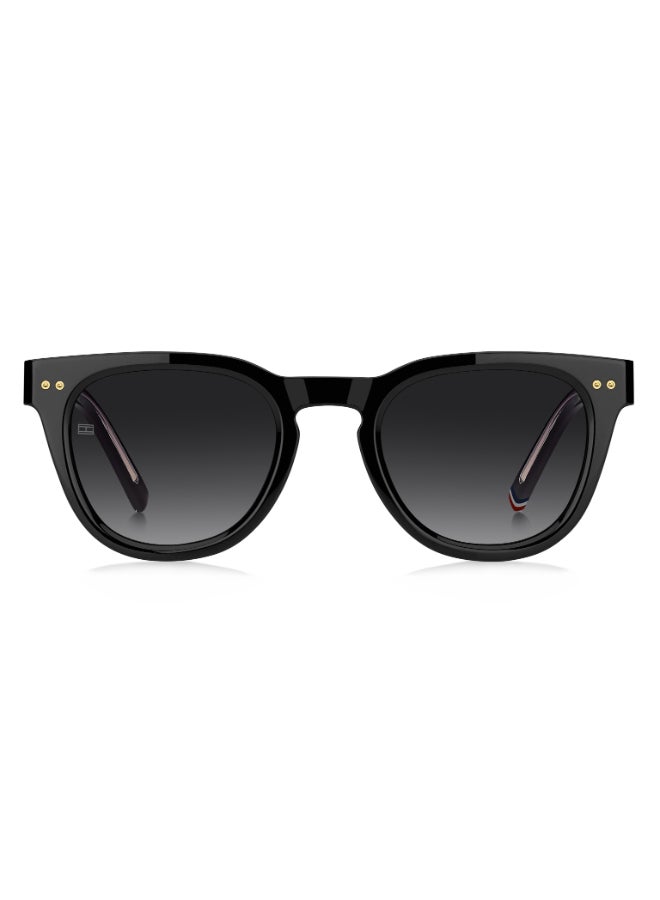 TOMMY HILFIGER TH 86/S Sunglasses Black Round - Image 3