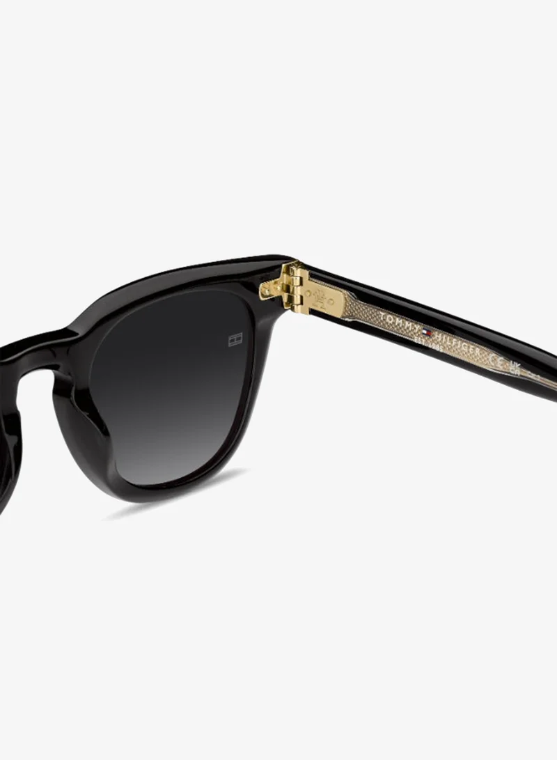 Tommy Hilfiger  TOMMY HILFIGER TH 86/S Sunglasses Black Round  | Best Price UAE