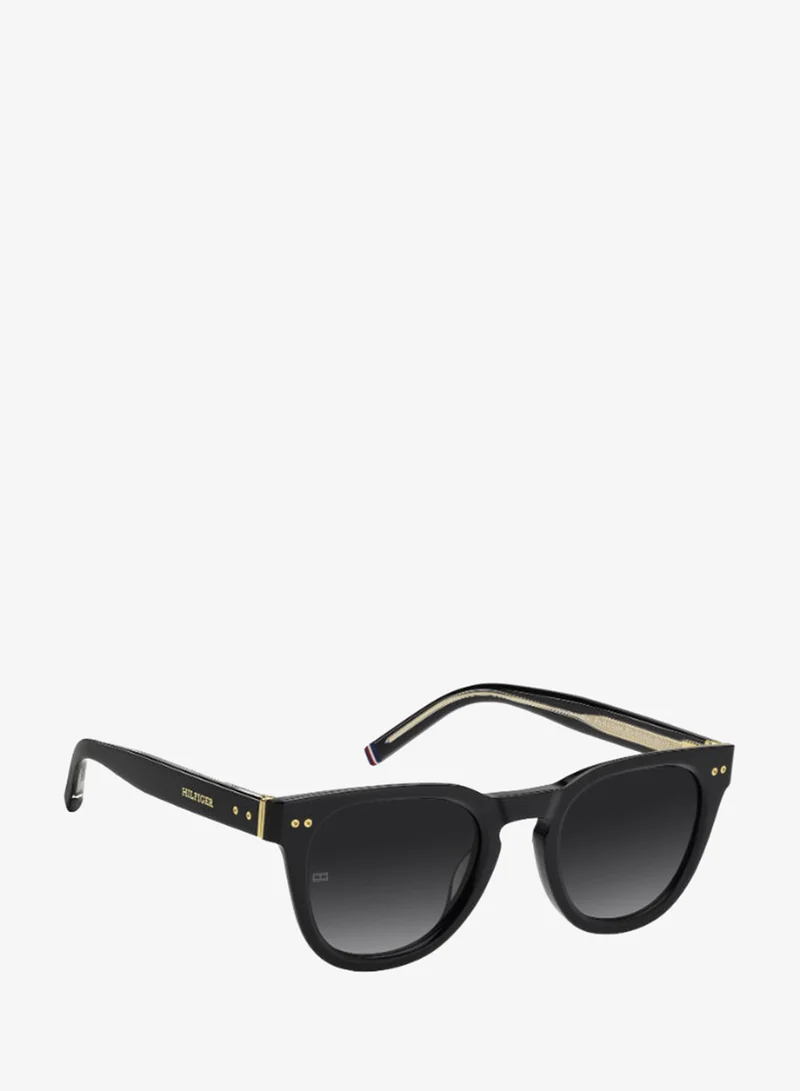 Tommy Hilfiger  TOMMY HILFIGER TH 86/S Sunglasses Black Round  | Best Price UAE