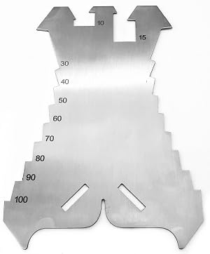 Samenx Tools Marking Template VA V2 A Stainless Steel Scriber Engineersfor Roofers - Image 2