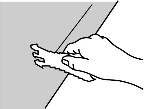Samenx Tools Marking Template VA V2 A Stainless Steel Scriber Engineersfor Roofers - Image 3