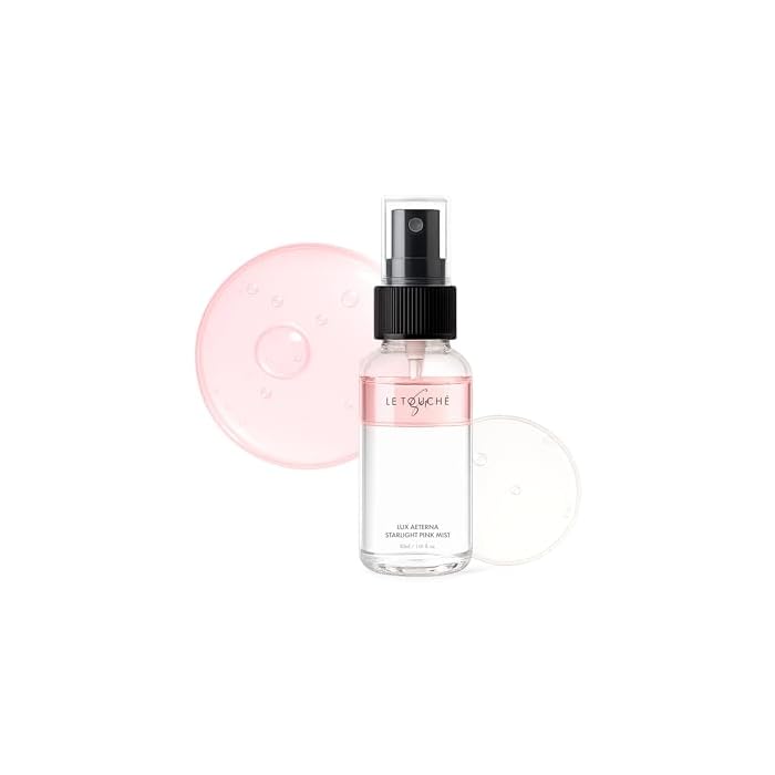 SCP Lux Aeterna Starlight Pink Mist, Hydrating Face Mist with NAD+, Pre-Makeup Skin Prep Spray, Available in 30ml