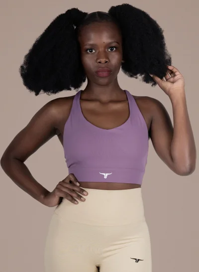 THUGFIT THUGFIT StrikeZone Spaghetti Sports Bra - Purple