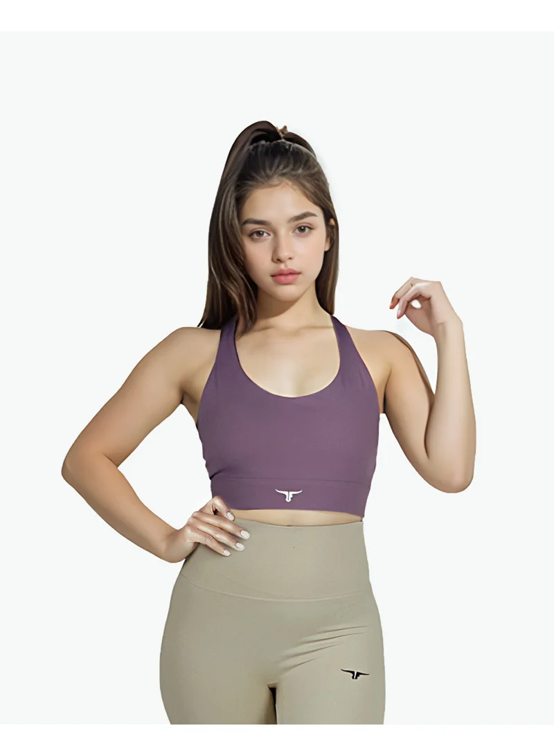 THUGFIT Purple THUGFIT StrikeZone Spaghetti Sports Bra - Purple for Women | Best Price UAE