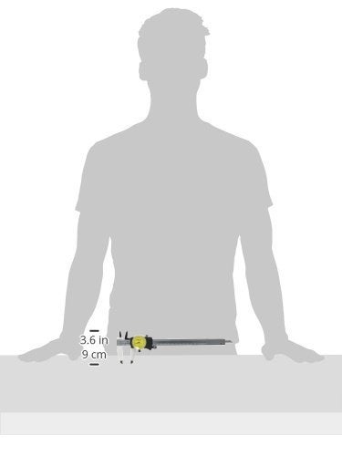 Mitutoyo Mitutoyo 505731 Dial Caliper Stainless Steel Yellow Face 0200 mm Range 003 mm Accuracy 002 mm Resolution  - Image 3