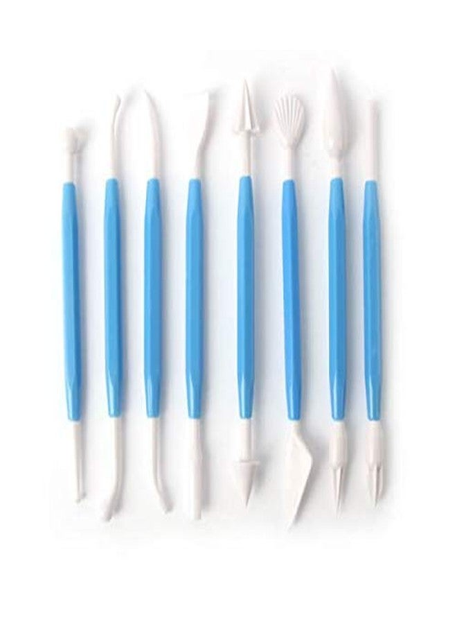 Sampton Cake/Fondant Decoration 8 in 1 Decorating, Carving Bone Tools Cake Decorating Tools and Accessories Decorating kit Stationary - Image 1