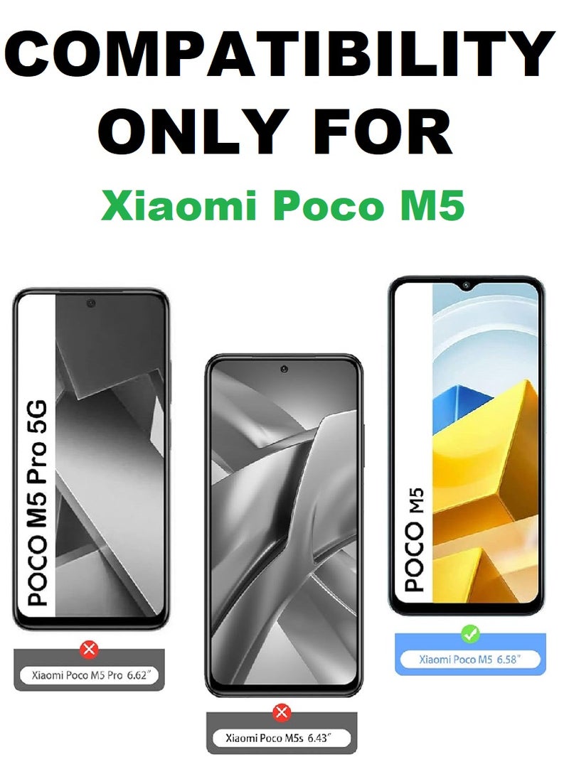 Super Tempered Glass Screen Protector Clear Designed For Xiaomi Poco M5 Full Screen Coverage And Bubble Free - Image 3