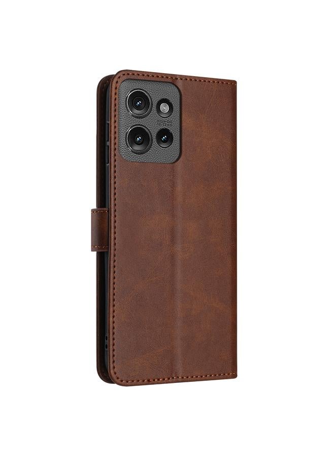 اس-توب جراب لهاتف موتورولا إيدج 50 مصنوع من جلد العجل الصلب - Image 3