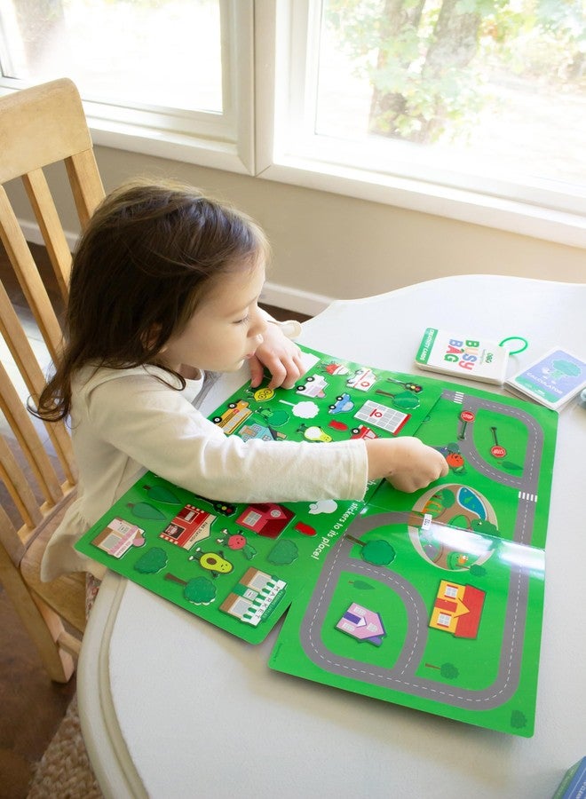 BapronBaby Feeding Littles Busy Bag (Sage) - Toddler Travel Activity Kit, Restaurant Activity Kit for Independent and Family-Wide Play, Age 3+ - Image 3