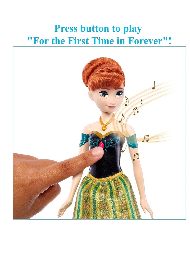 Disney Frozen Fashion Dolls Singing Doll Anna - Image 2