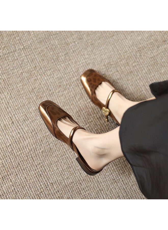 AME Fashion Design Slippers Women 2025 New Leopard Print Slip-on Mule Slippers For Outdoor Wear - Image 3