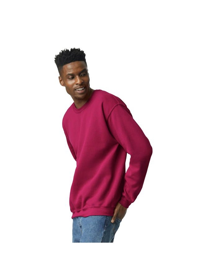 Gildan Adult Fleece Crewneck Sweatshirt, Style G18000, Multipack, Cardinal Red (1-Pack), Small - Image 2