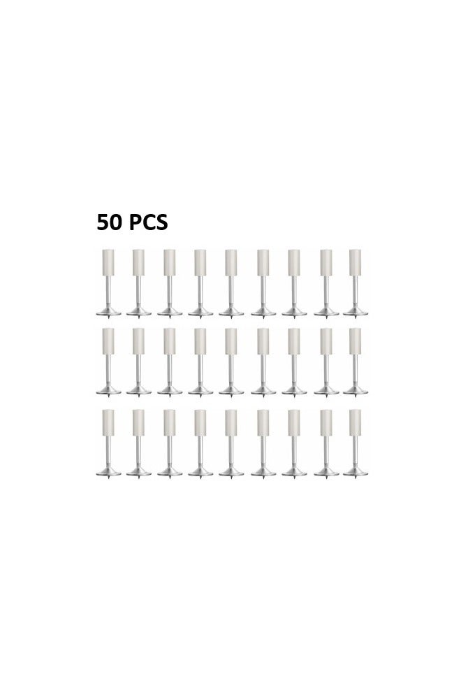 Set of 50 steel nails compatible with nail gun, multi-purpose - Image 1