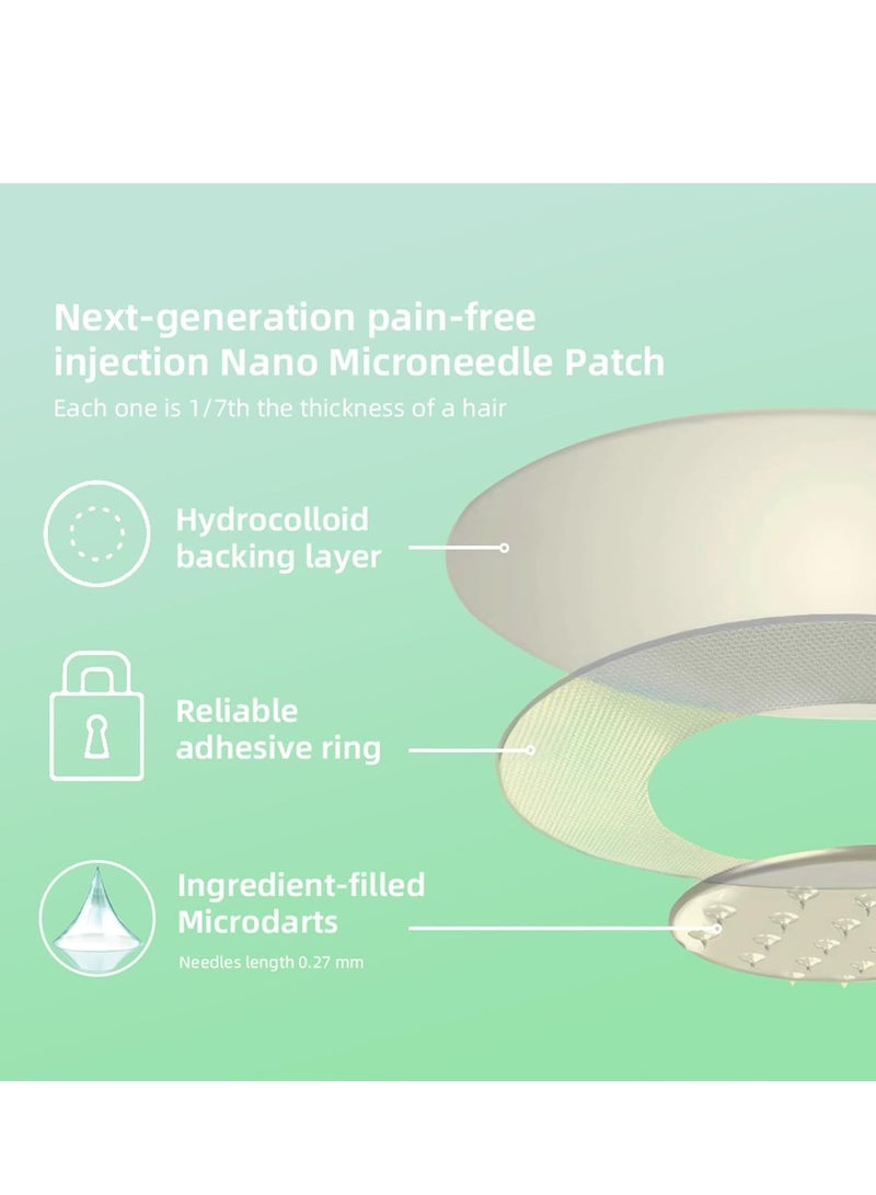 Generic Nano Microneedle Patch, SMGT-GLP-1 Microneedle Patch, Long-lasting GLP-1 Microneedlepatch for Women and Men 4 PIECES  - Image 5