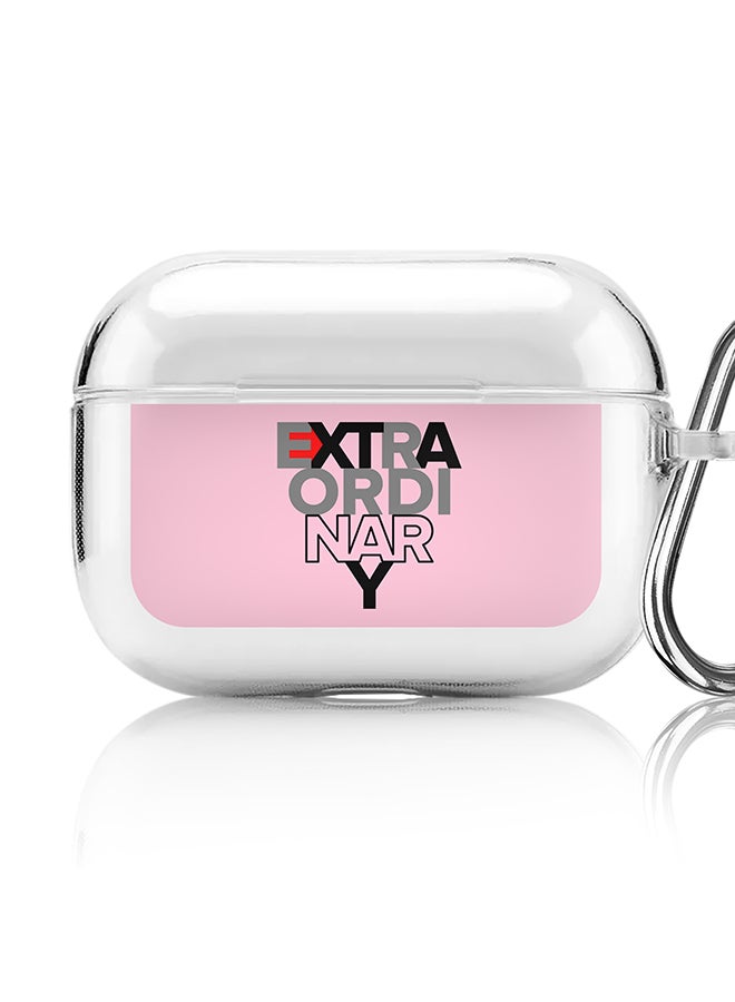 Stylizedd Classic Clear printed Case for Apple AirPods Pro 2nd Generation Thin Transparent Cover [Designed for Apple AirPods Pro 2nd Generation] - Extraordinary - Image 1