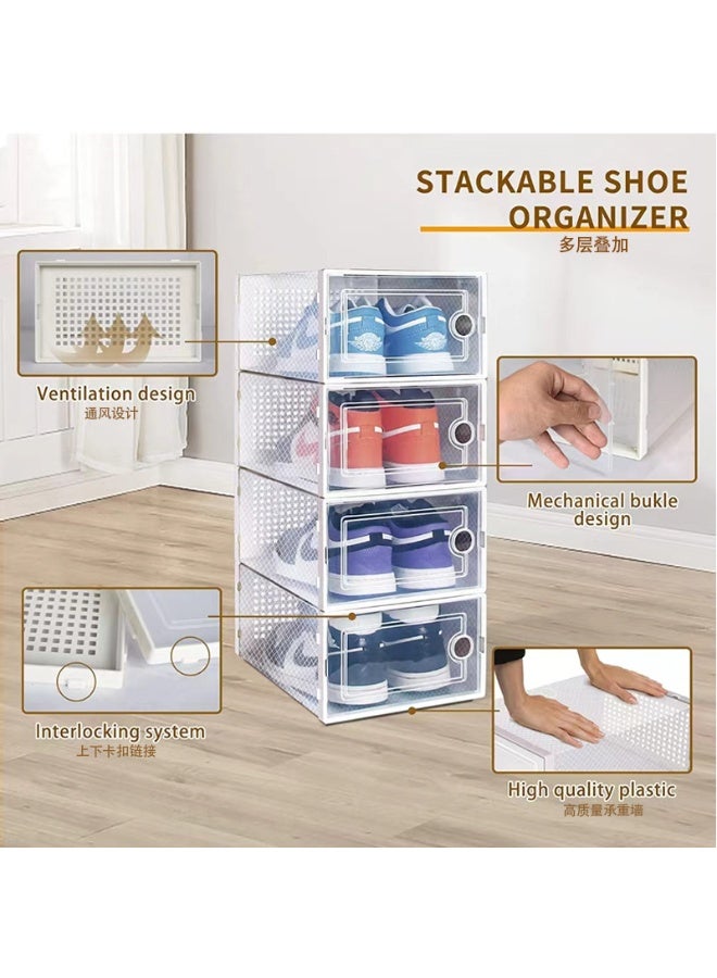 12 الأحذية مربع مجموعات ، جمع الأحذية مربع ، الغبار الأحذية مربع ، طوي الأحذية مربع - Image 5