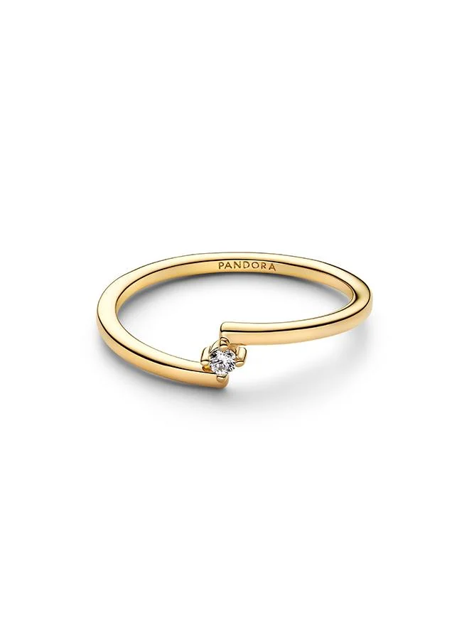 باندورا Split Solitaire Ring