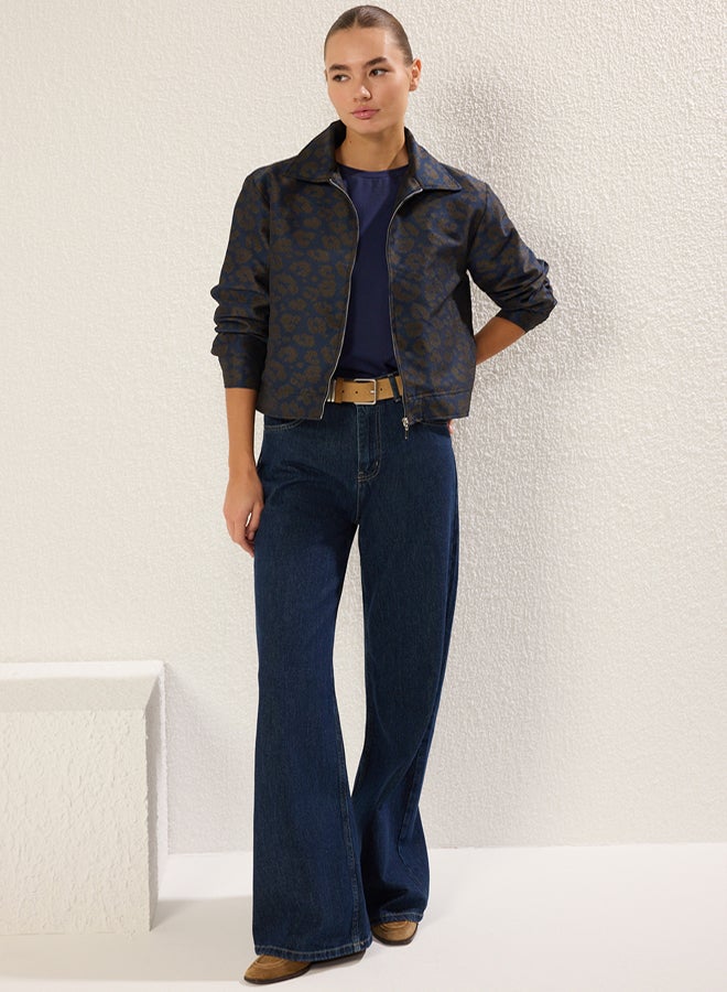 trendyol Multicolored Regular Shirt Jacquard Collar Thin Jacket Coat - Image 3