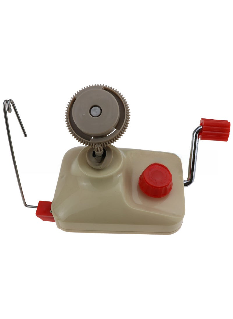 Generic - Wool Winder household winding machine hand-cranked plastic winding machine thread cutter wool winding machine rolling machine Red winding machine (multiples of 50) - Image 1