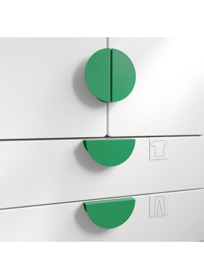 زبون مقبض، أخضر/نصف دائري، 130 مم - Image 2