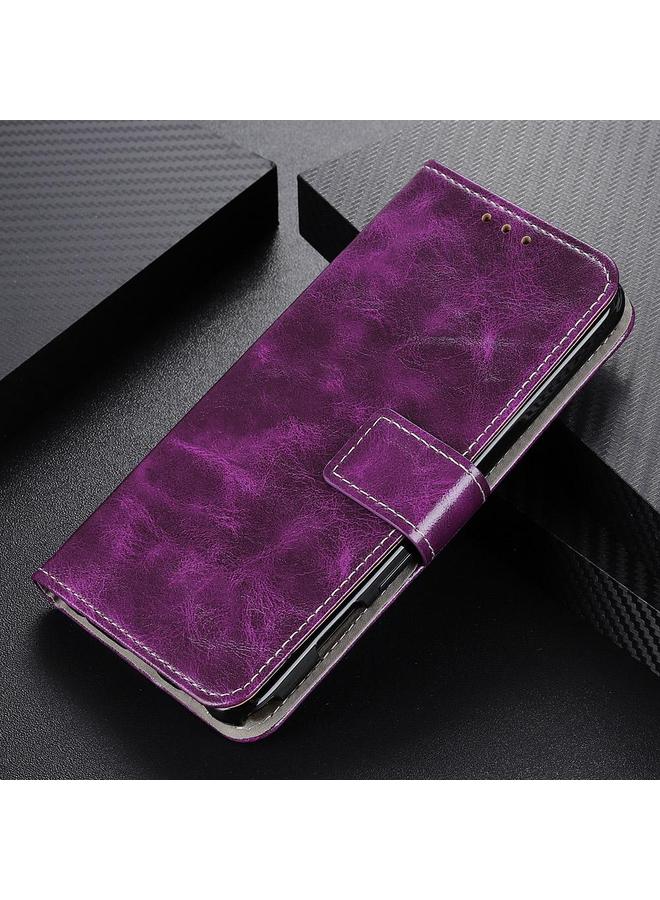 اس-توب جراب لهاتف Samsung Galaxy S25 Edge 5G جراب هاتف جلدي بتصميم حصان مجنون بتصميم كلاسيكي - Image 2