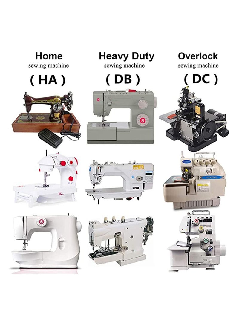 SYOSI 10 قطعة إبر ماكينة الخياطة العالمية العادية نقطة آلة الإبر للأخ والمغني وآلة الخياطة جانوم HA 80/12 - Image 4