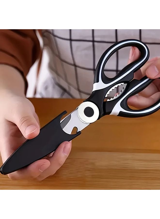 Panda Color Kitchen Scissors Heavy Duty Professional Chef Shears 304 Stainless Steel - Image 1