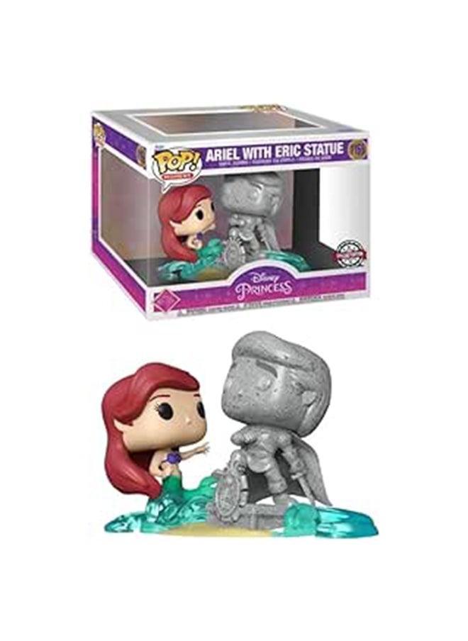 Funko Funko Pop Moment! Disney: Ultimate Princess- Ariel & Statue Eric (Exc), Multi Color, 58795 