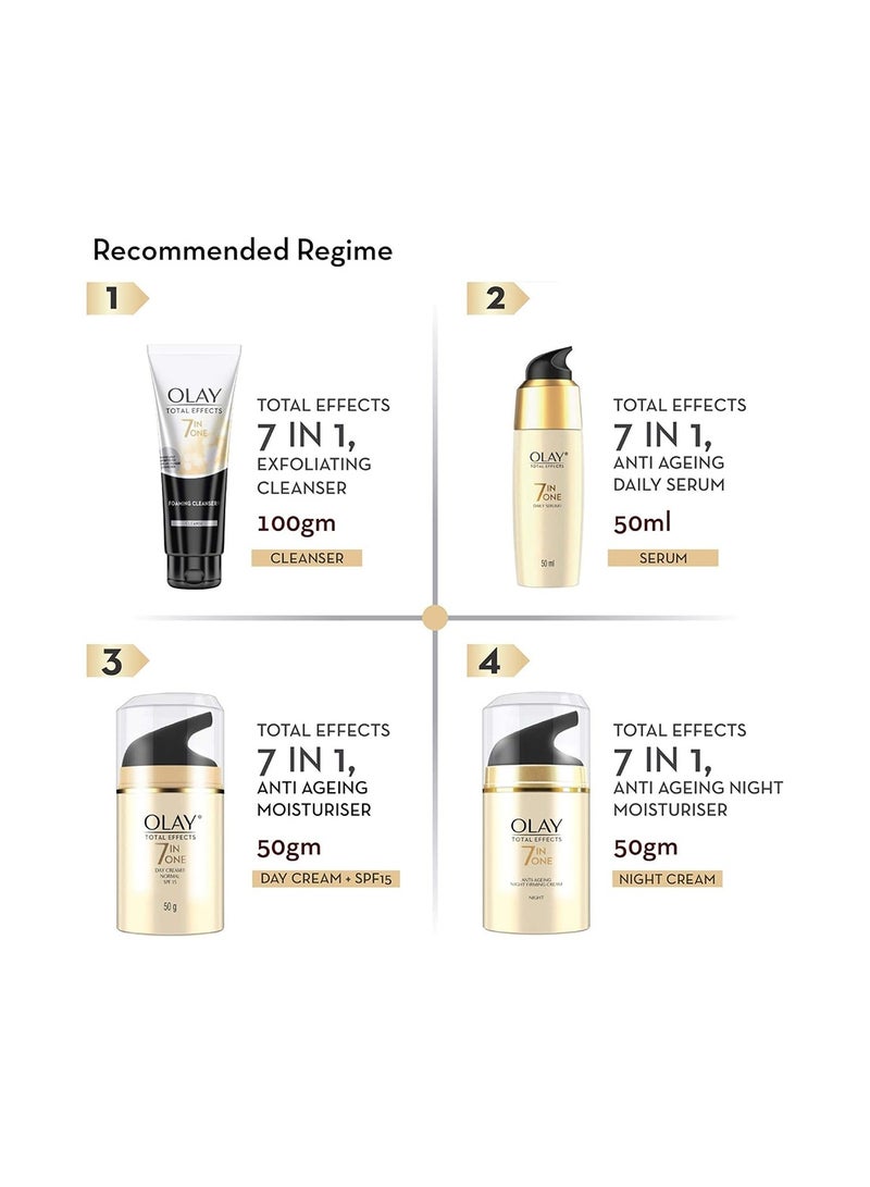 Olay Total Effects 7 in One Night Cream Firming Facial Moisturizer Treatment Anti-aging 50g - Image 5