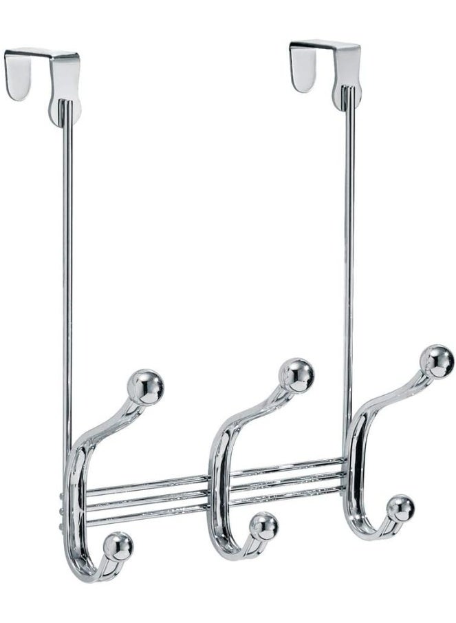 IDesign Over Door Rack Durable Steel Fit Securely Over Standard Interior Doors 21X13.3X27.9Cm - Image 5