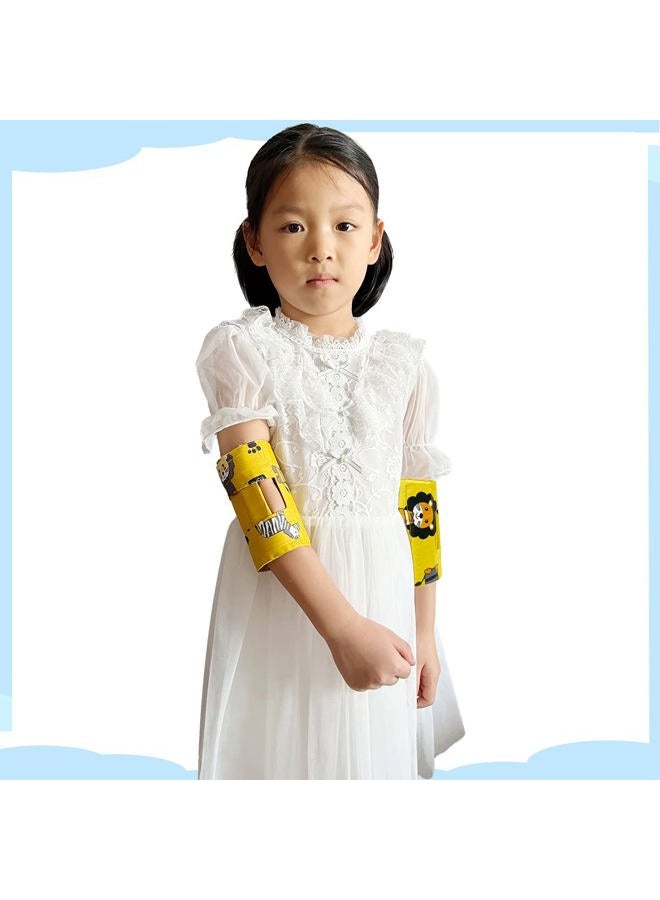 Heyshapeing Prevent Scratching Face, Thumb Sucking Habit, Pulling IV Tubes Elbow Immobilizer Splint & Arm Restraint Wrap for Babies Kids-Prevent HAND-TO-FACE habits (Small - 2PCS) - Image 1