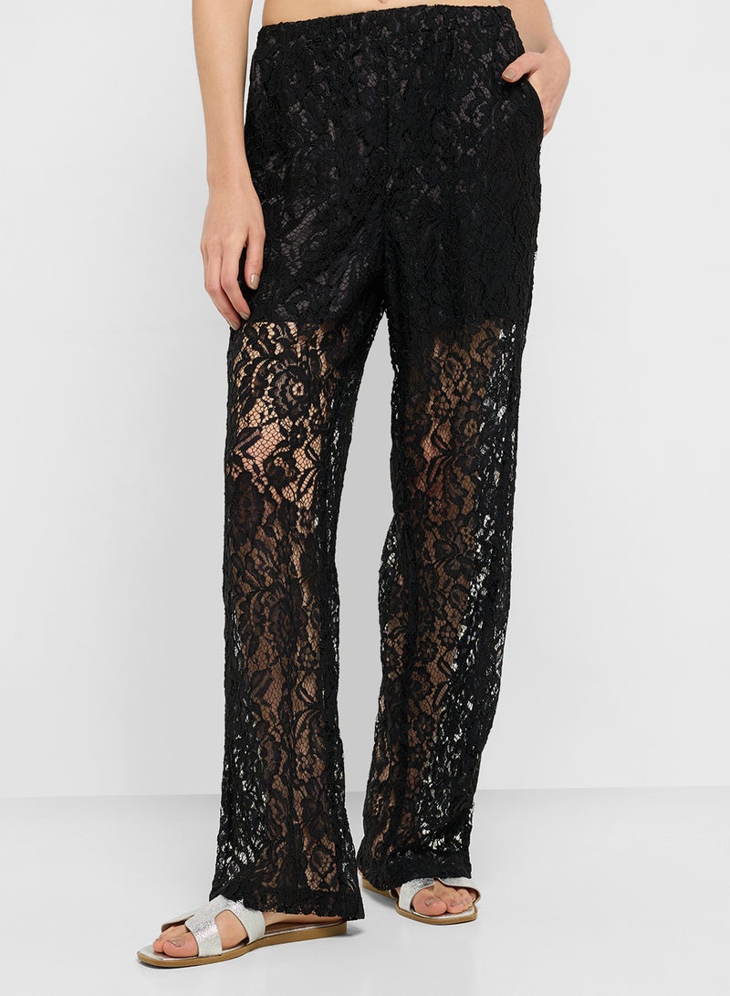 Ginger Lace Shirt & Pant Coord Set  - Image 4