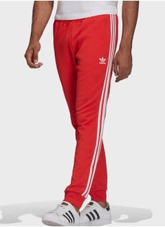 adidas Graphics Monogram SST Track Pants - Red