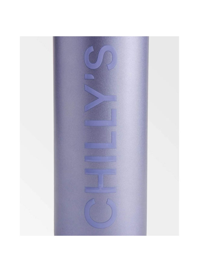 Chilly's | Water Bottle | Series 2 | Matte Matellaic | 1.0 Liter | Lavender - Image 2