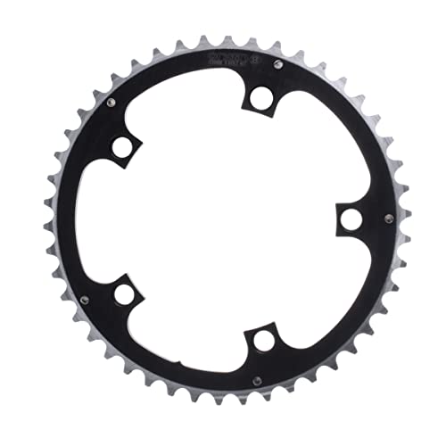 Origin8 Alloy Ramped Chainrings, 130mm x 46t, Black/Silver - Image 5