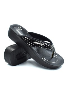 aerosoft AEROSOFT A0879 LADIES BLACK SLIPPERS  - Image 1