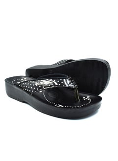 aerosoft AEROSOFT A0879 LADIES BLACK SLIPPERS  - Image 2