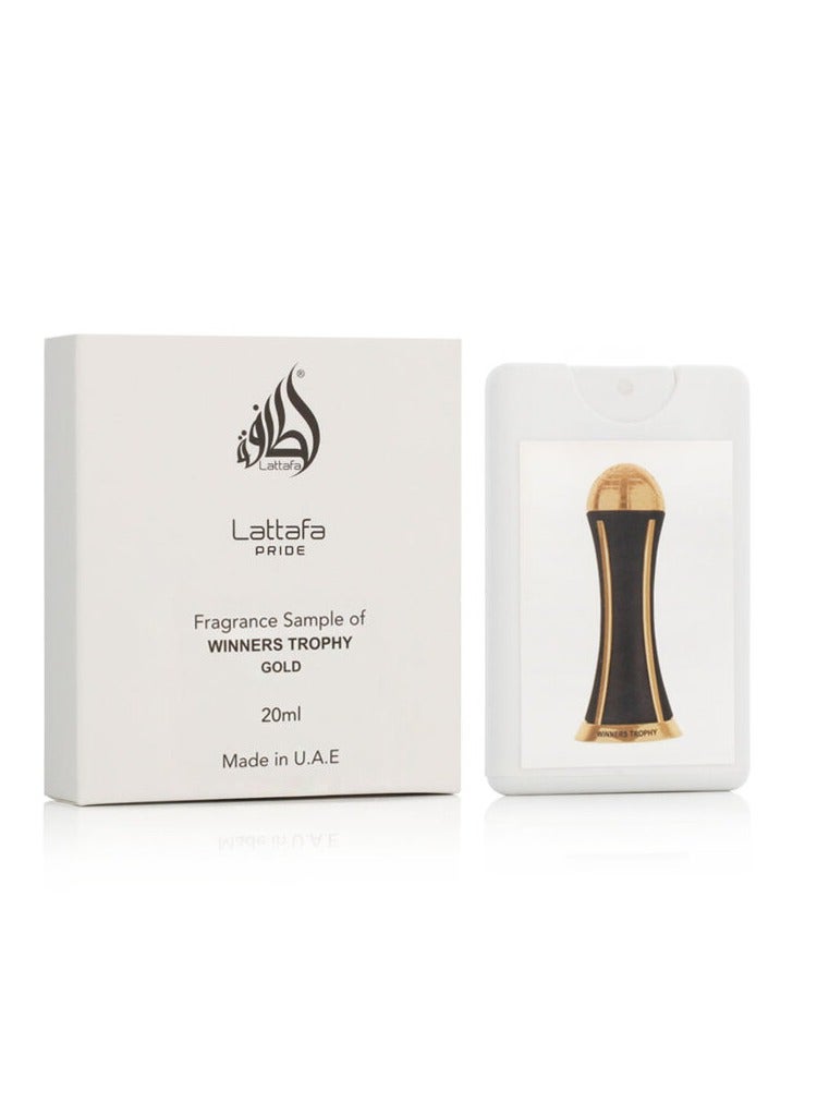 Lattafa PRIDE Winners Trophy Gold Eau De Parfum "Tester" - Women 20ml - Image 1