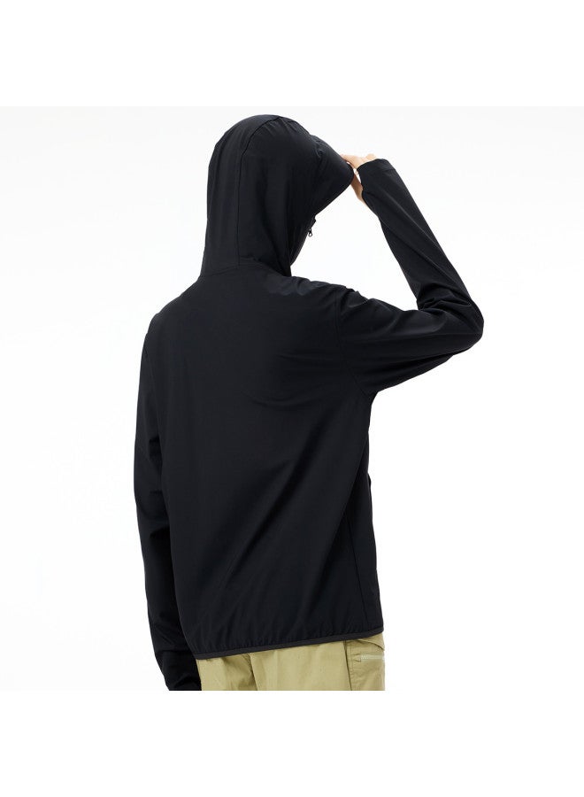 camel Outdoor Sun Protection Jacket 2025 Spring Summer Sun Shade Breathable Travel Comfortable Casual Hooded Jacket Unisex Sun Protection Jacket - Image 4