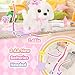 Tagitary Plush Toys Interactive Puppy Toy for KidsElectronic Toy Dog That Walk and BarkTail Wagging Fake Dog Toy with LeashPerfect Easter Christmas Birthday Gift for Kids Toddlers - Image 4