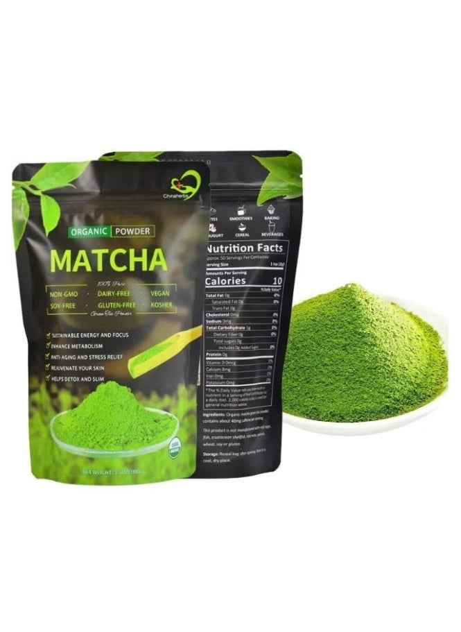 MATCHA - Pure Matcha Powder, Organic Matcha Green Tea, Japanese Matcha green tea 100gm - Image 1