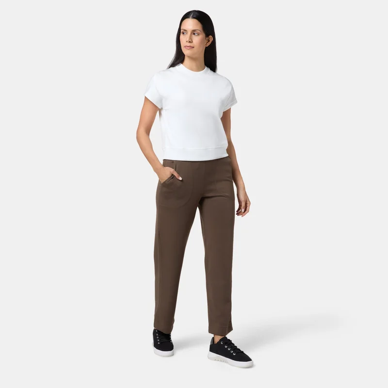 Sun and Sand Sports White Women's Modal T-Shirt for Women | Best Price UAE
