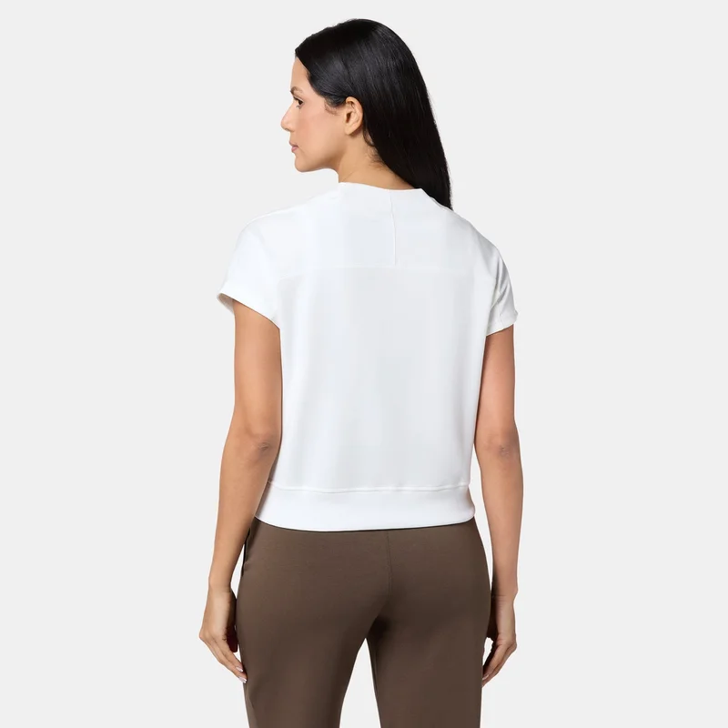 Sun and Sand Sports White Women's Modal T-Shirt for Women | Best Price UAE