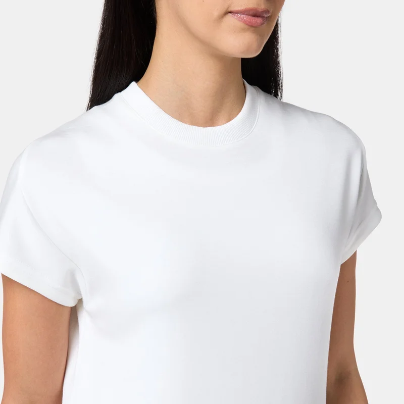 Sun and Sand Sports White Women's Modal T-Shirt for Women | Best Price UAE