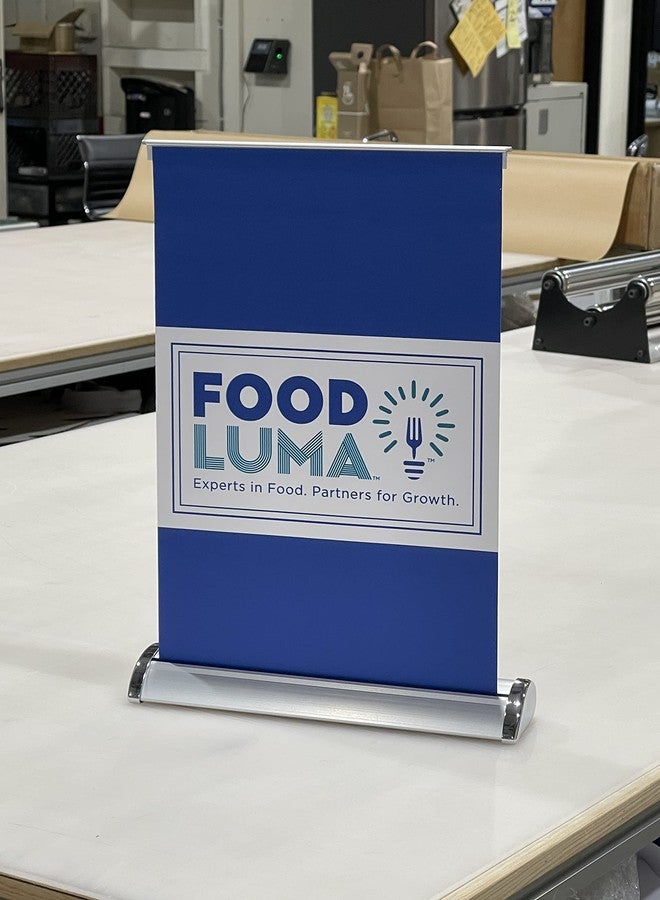 Tiger-Hoo Mini Table Top Counter Retractable Banner Stand 11 "x17 - A3 - 1 Pack Desktop Roll Up (Stand Only) - Image 5