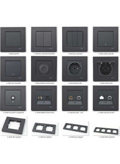 Viko Novella Smoked Covered Child Protected Grounded Socket with Frame  - Image 2